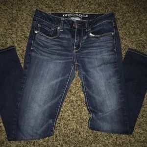 American Eagle dark washed jeans